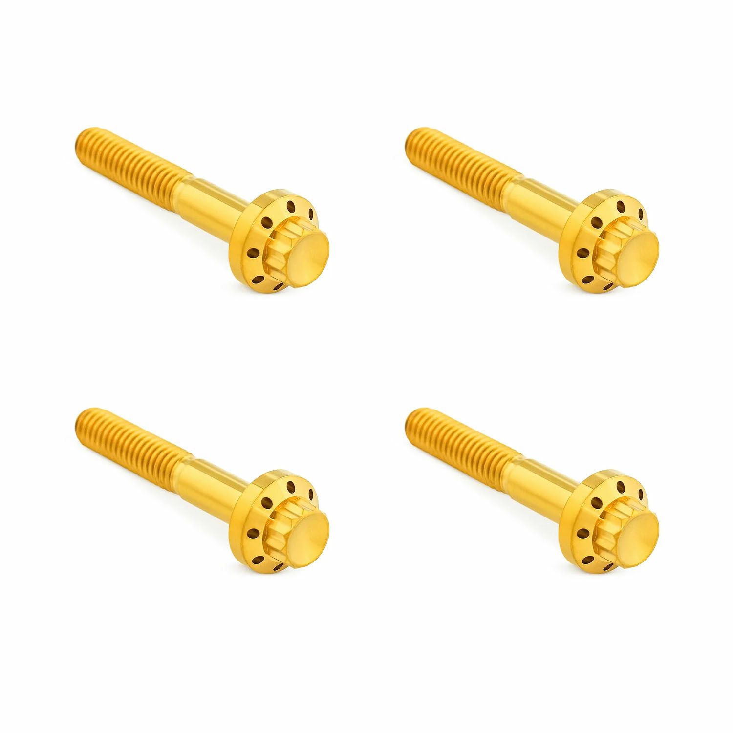 Arlenness（アレンネス） チタン 12ポイント フロントフェンダーボルトキット ゴールド 2009以降 ツーリング