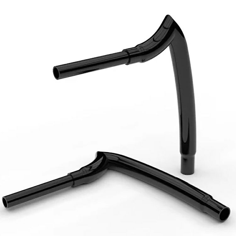 スピアヘッド・ハンドルバー 10インチ (グロスブラック)1