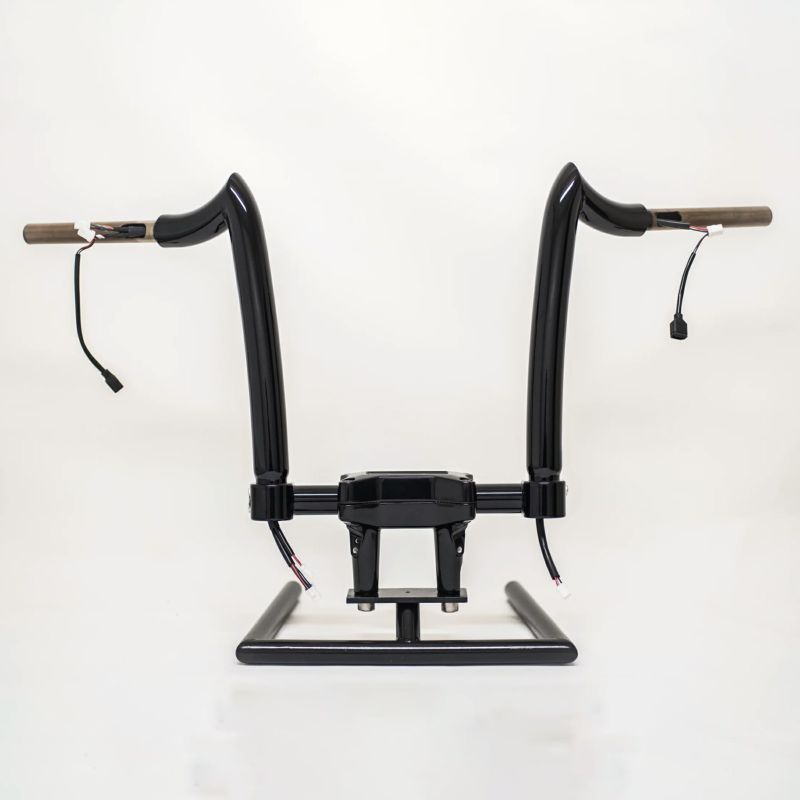 スピアヘッド・配線済ハンドルバー 14インチ (グロスブラック)