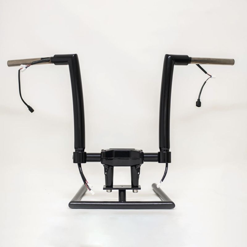 パスファインダー・配線済ハンドルバー 10インチ (グロスブラック)