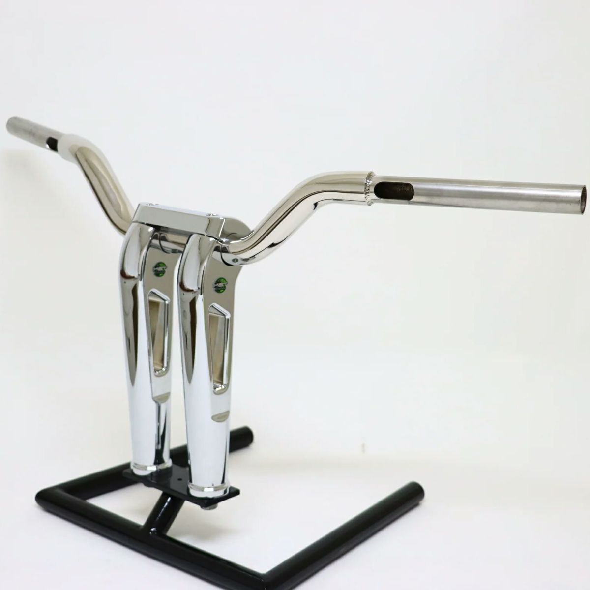 ミッド モト・ハンドルバー 4インチ (ポリッシュ)