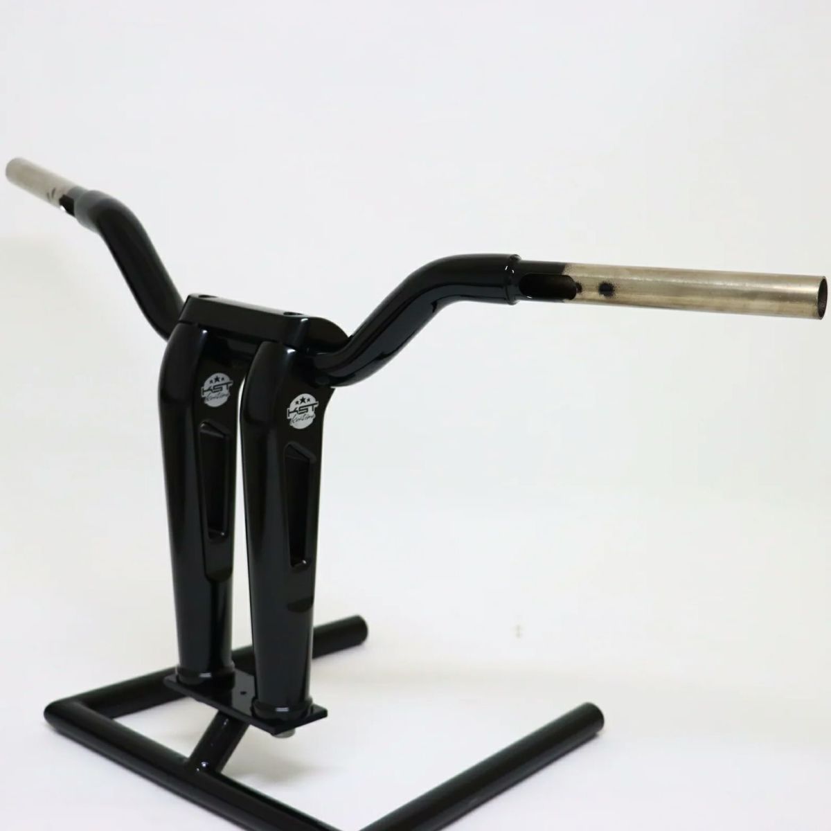 ミッド モト・ハンドルバー 4インチ (グロスブラック)1