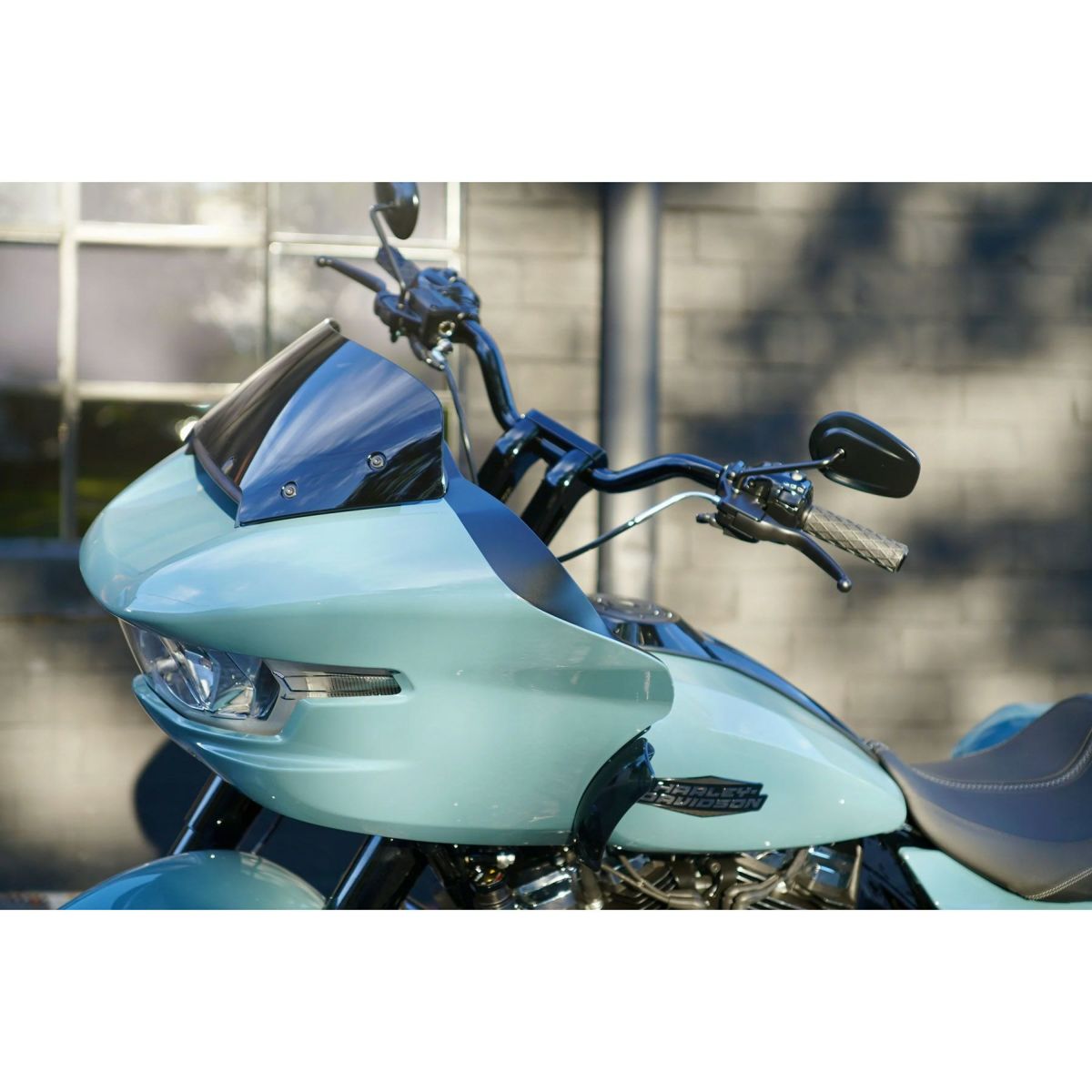 ミッド モト・ハンドルバー 4インチ (グロスブラック)6