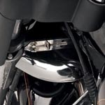 ハーレー、ロワートリプルツリー ウィンドデフレクター　Drag Specialties