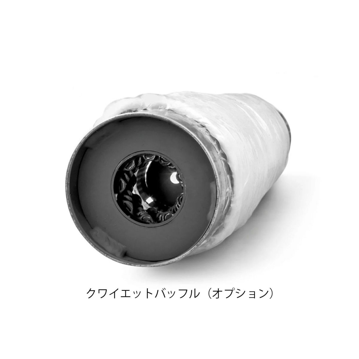 4インチ・スリップオンマフラー レーシング （ブラック/ブラック)3