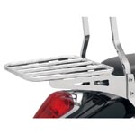 COBRA ハーレー・シーシーバー用ラゲッジラック 　クローム
