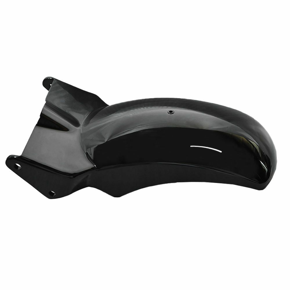 M8 ソフテイル スチール ショートリアフェンダー テール、ウインカー付き グロスブラック 2