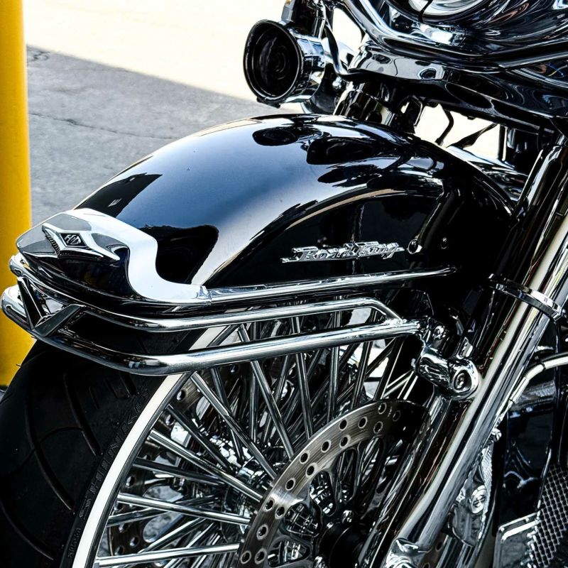 ELEV8 Vレール・フロントバンパー (クローム)