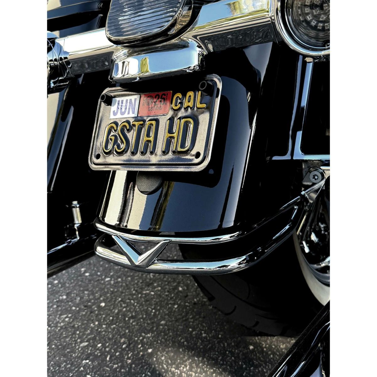 ELEV8 Vレール・リアバンパー (クローム)1