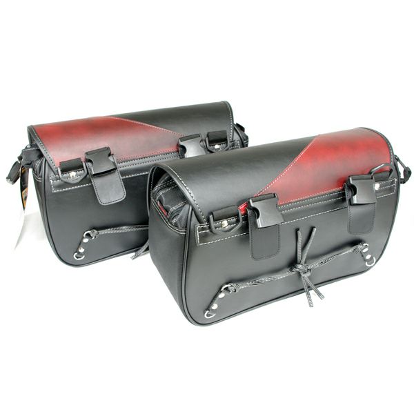 DEGNER NB-4FAV ナイロン製 ダブルサドルバッグ クラシックファイア-01