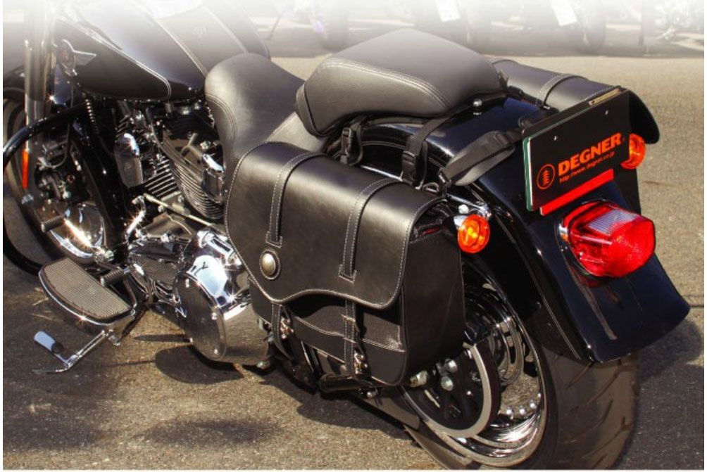 DEGNER NB-39 ナイロン製 ダブルサドルバッグ-02