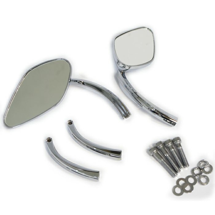 Drag Specialties ダイアモンドヘッド・ミラー (スムース)-01