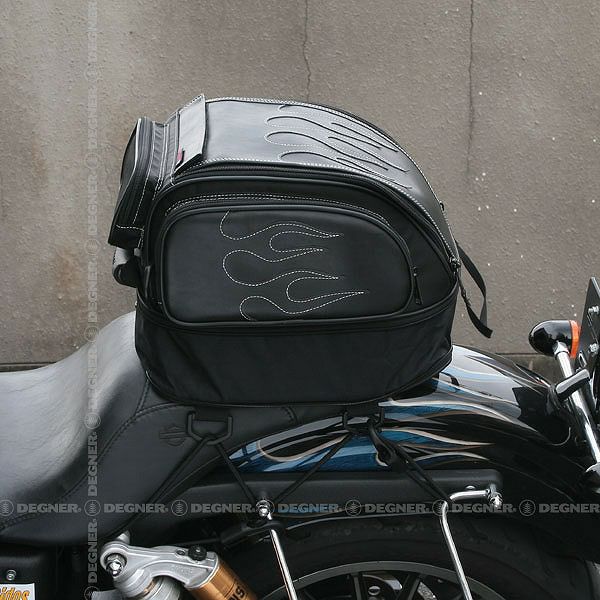 デグナー(DEGNER)  NB-17F シートバッグ ファイアーパターン-03