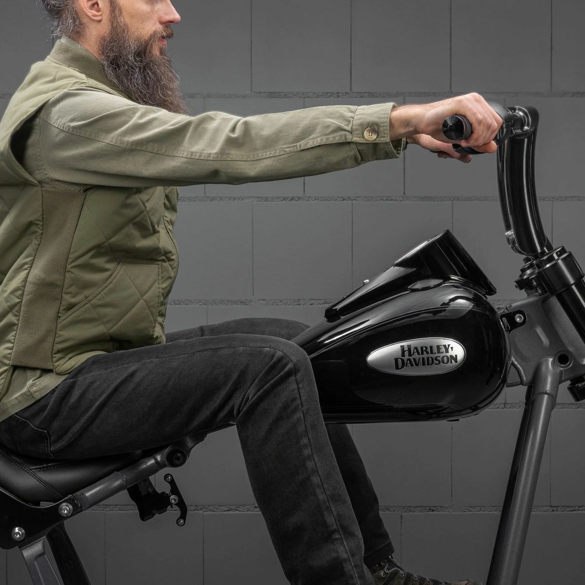 モナーク ファットハンドルバー 8インチ (ブラック)3