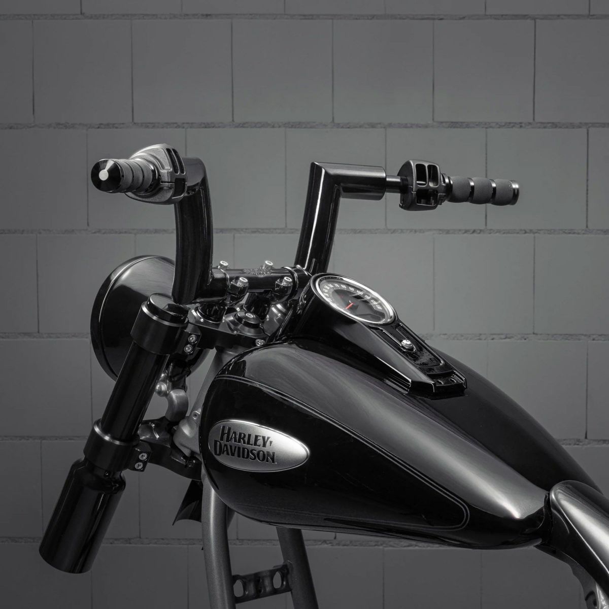 モナーク ファットハンドルバー 6インチ (ブラック)4