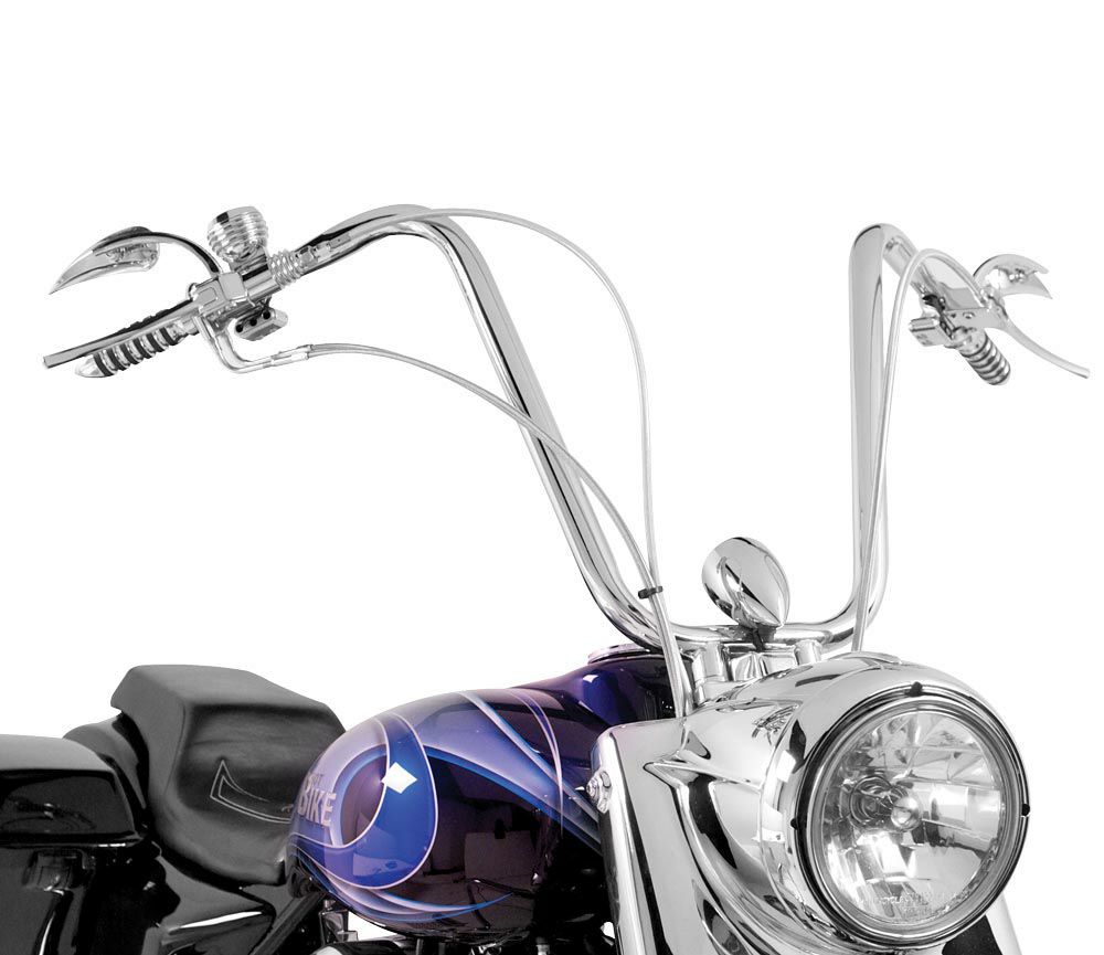 アレンネス　１９インチ・エイプ・ハンガー・ハンドルバー　ビルトイン・ライザー-02