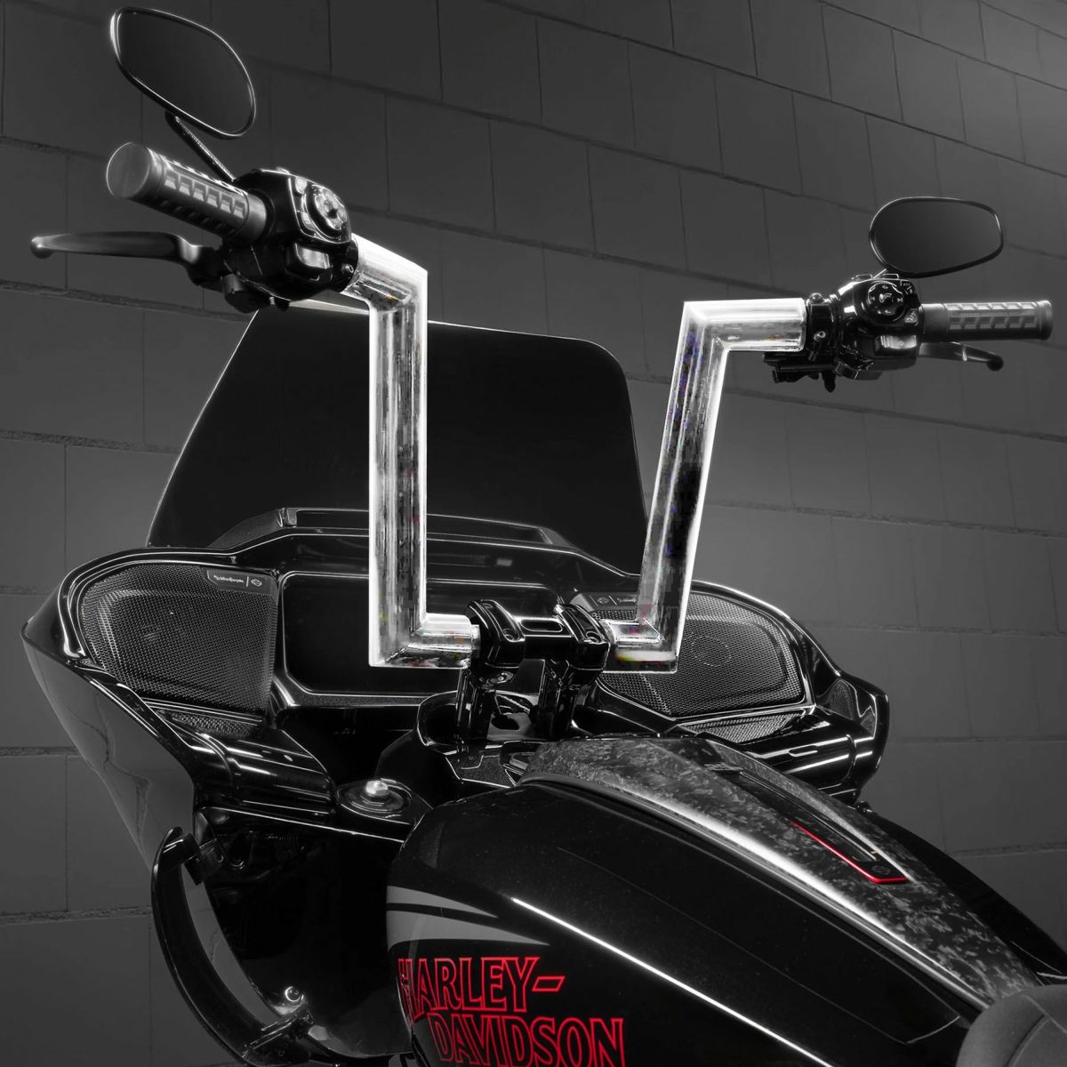 ヘルライザー メガファットハンドルバー 14インチ (クローム)