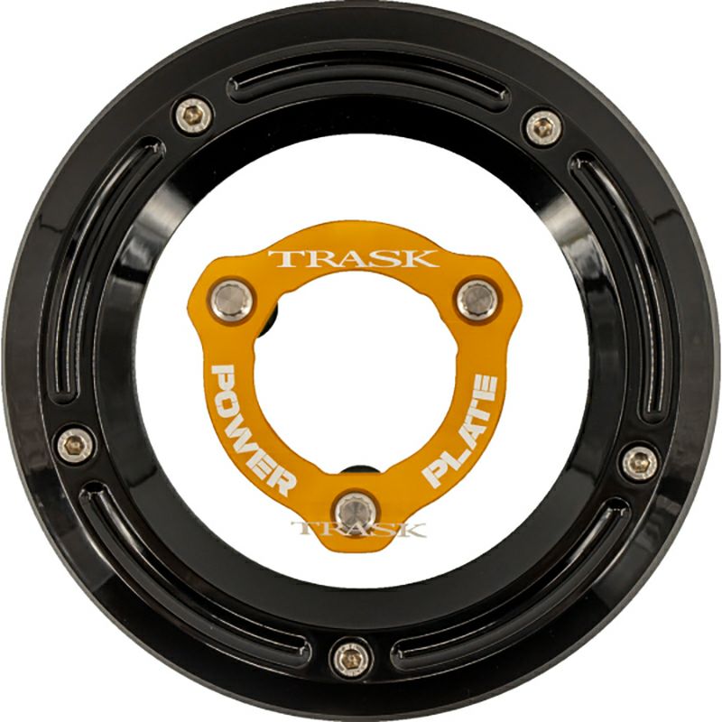 ダービーカバー＆パワークラッチプレートキット (ブラック/ゴールド)1