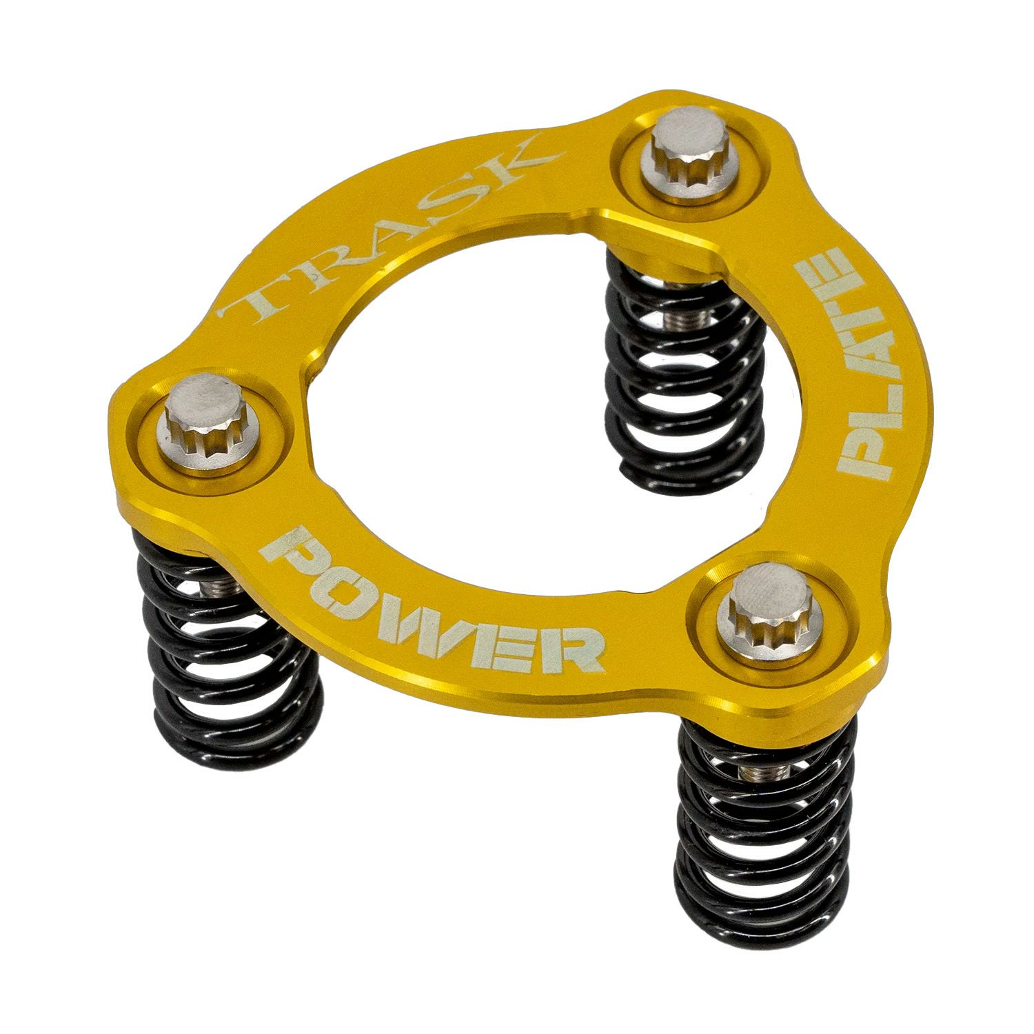 ダービーカバー＆パワークラッチプレートキット (ブラック/ゴールド)2