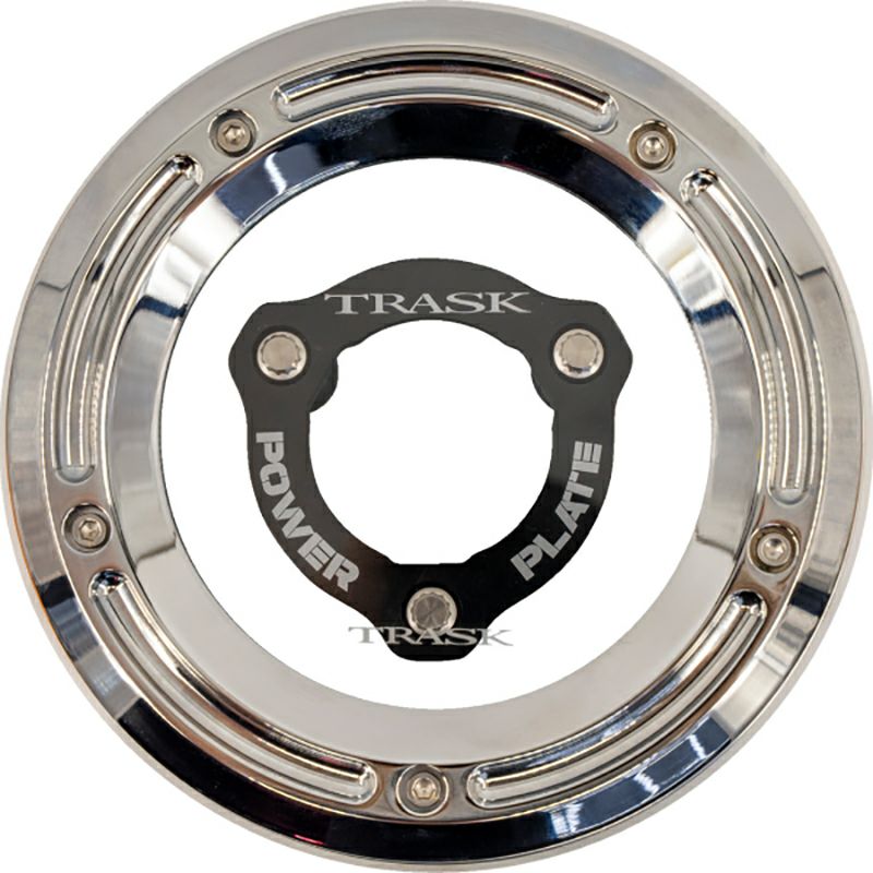 ダービーカバー＆パワークラッチプレートキット (クローム/ブラック)