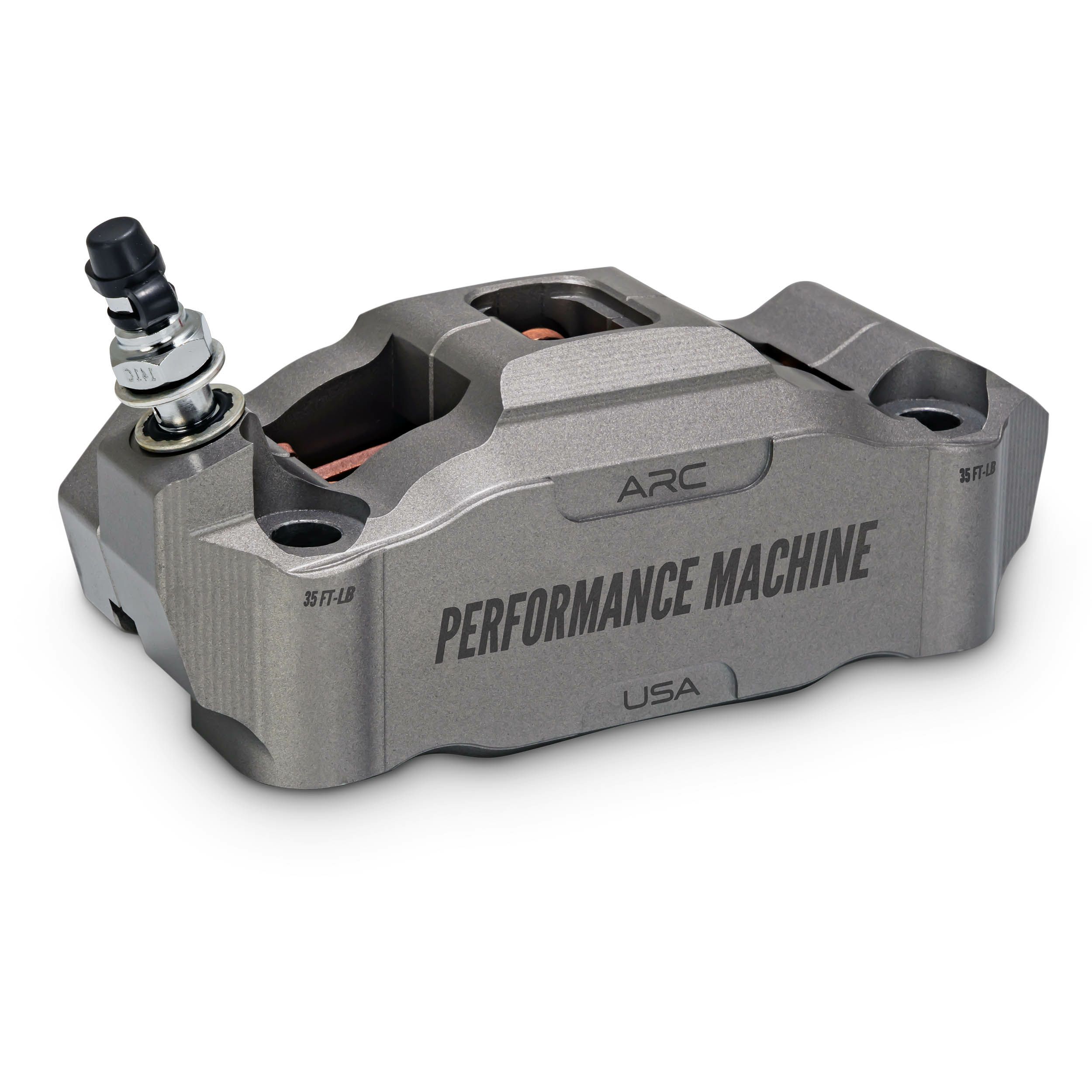 レースシリーズ ラジアルマウント・ブレーキキャリパー フロント/左用 (ガンメタルグレー)