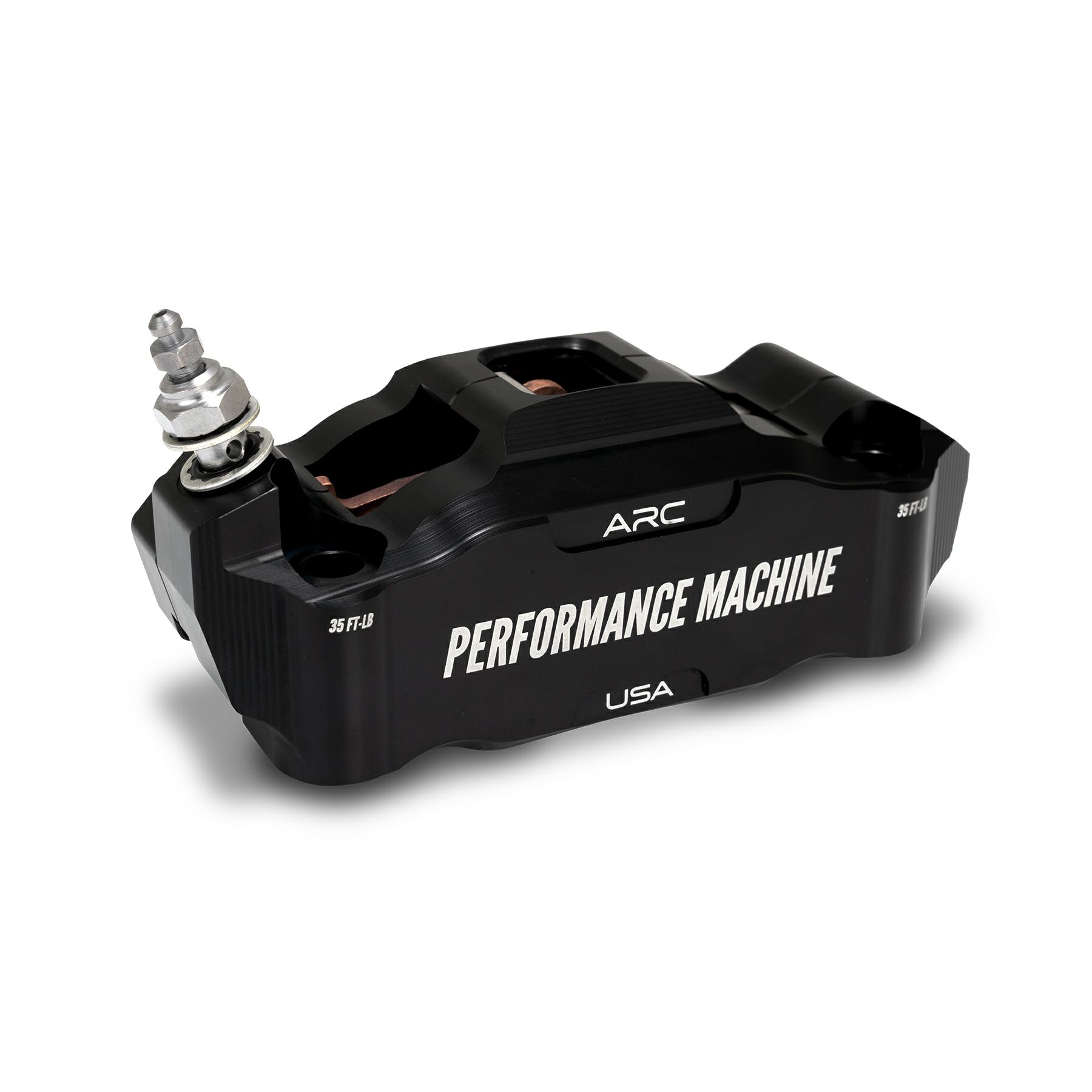 レースシリーズ ラジアルマウント・ブレーキキャリパー フロント/左用 (ブラック)1