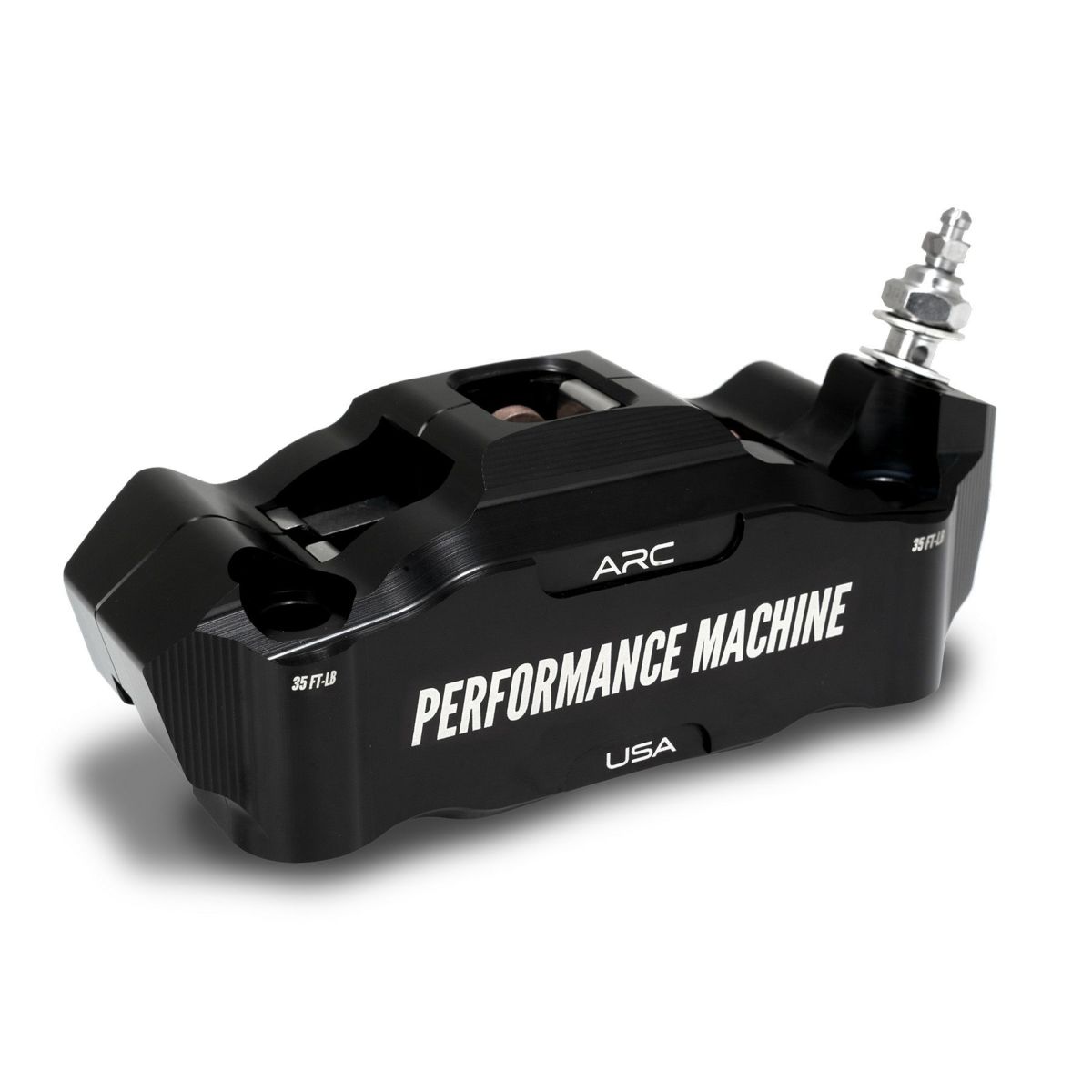 レースシリーズ ラジアルマウント・ブレーキキャリパー フロント/右用 (ブラック)