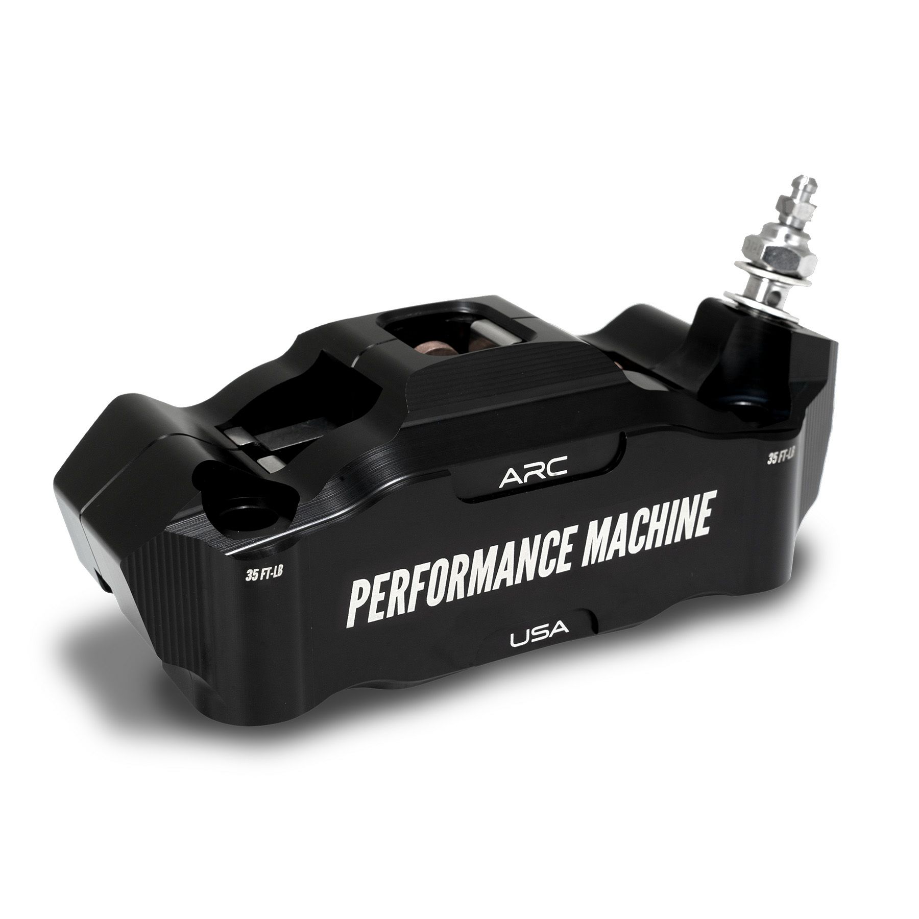 レースシリーズ ラジアルマウント・ブレーキキャリパー フロント/右用 (ブラック)