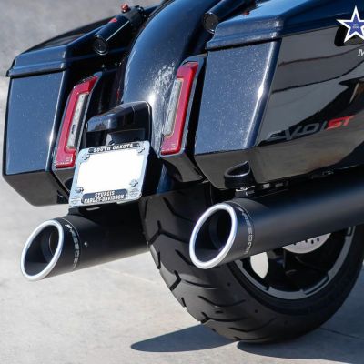 KerKer、Supertrapp 3.5インチ スリップオンマフラー用 スラッシュ