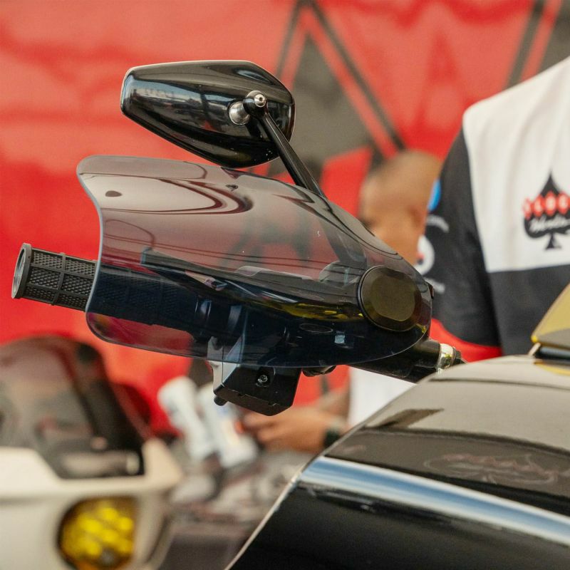 クロックワークス フレア ハンドガード ダークスモーク 油圧クラッチ車用