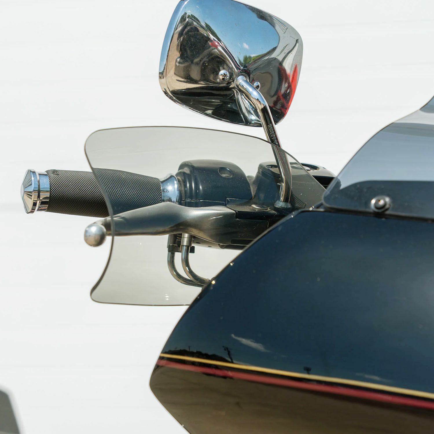 クロックワークス フレア ハンドガード Tint（スモーク） 油圧クラッチ車用