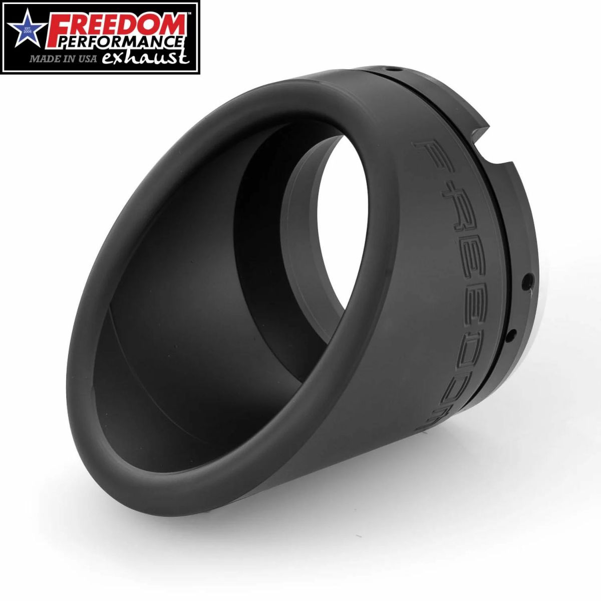 4.5インチ マフラー用 RAPTOR INVERSE エンドキャップ ブラック フリーダムパフォーマンス