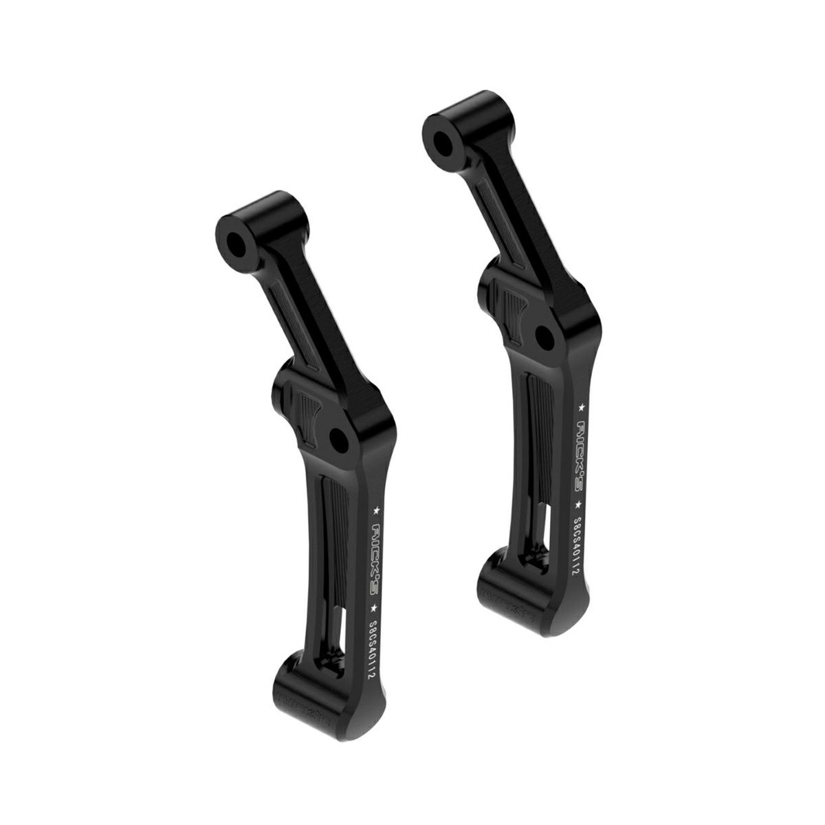 フロント ラジアルマウントブレーキキャリパーアダプター 13インチローター用4