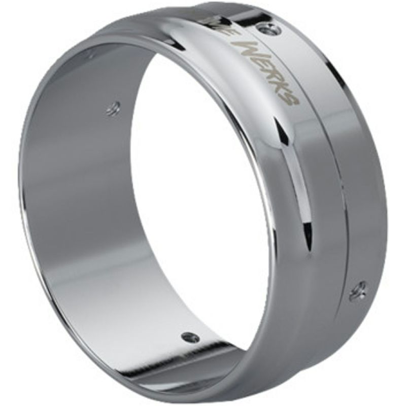 レースチップ・4.5インチ エンドキャップ (クローム)