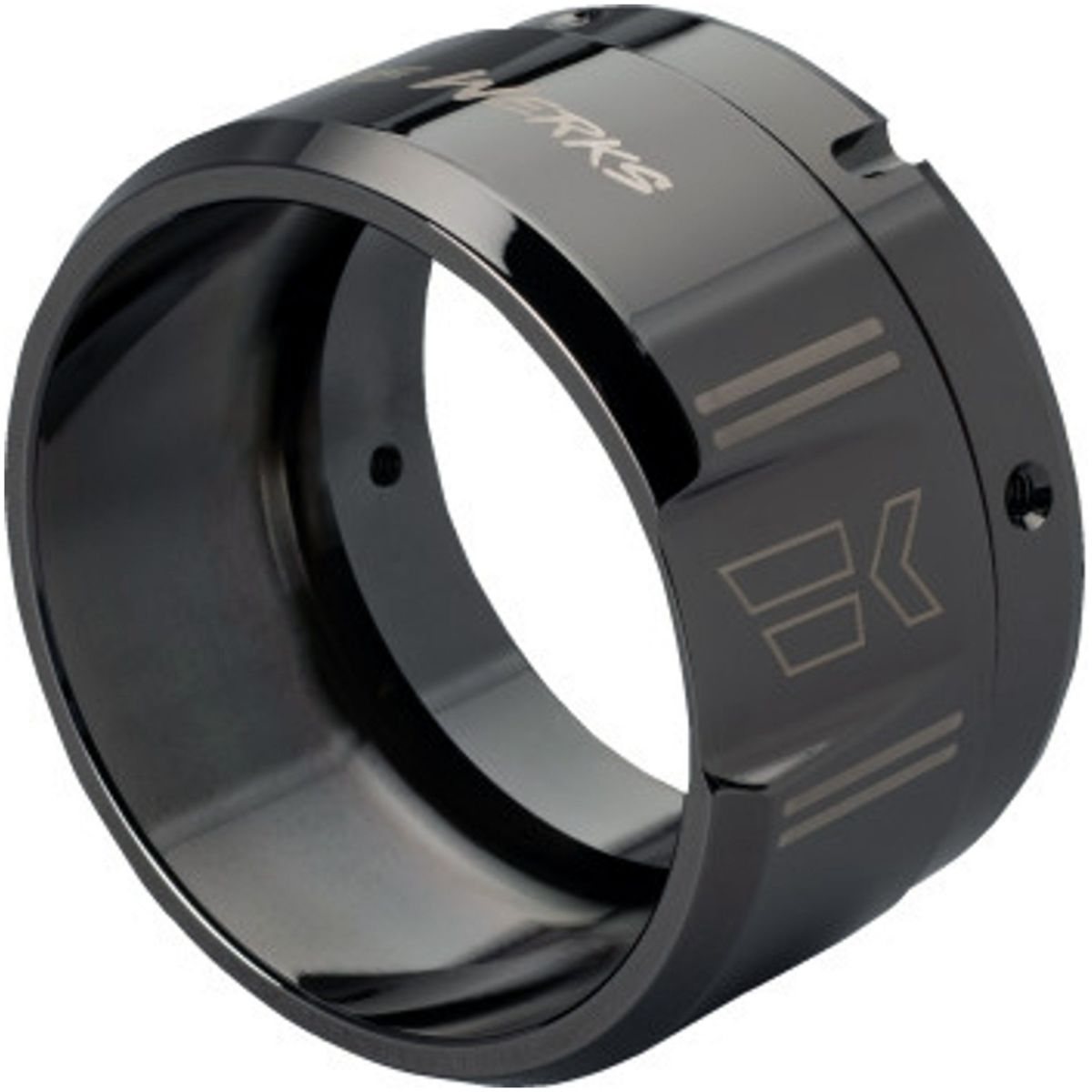 Klassic・4.5インチ エンドキャップ 左用 (ブラッククローム)1