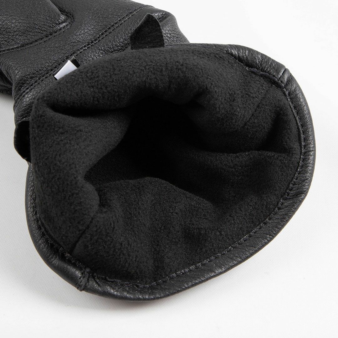 DEGNER デグナー 洗える ウインター レザーグローブ ブラック 3