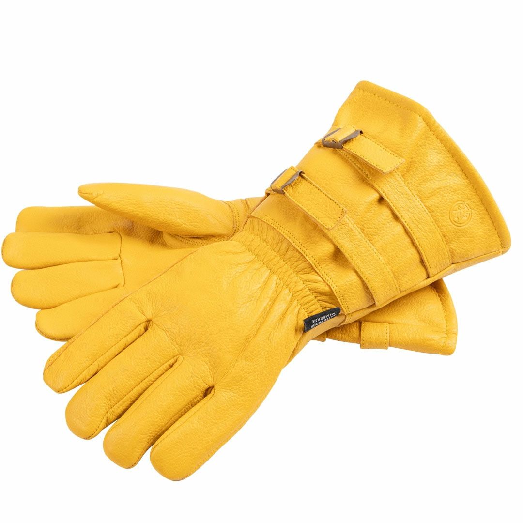 DEGNER デグナー 洗える ウインター レザーグローブ タン 5