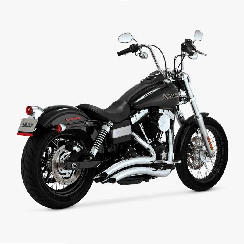 Vance&Hines（バンス＆ハインズ） ビッグラディウス 2-into-2 クローム ダイナ-03