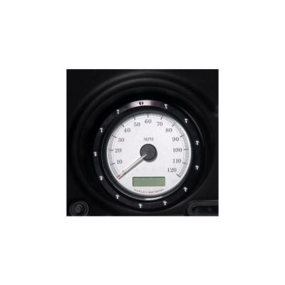 【SALE】Biker's Choice ハーレー、メーターベゼル 2インチメーター用　2個セット