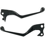 スポーツスター用ダイキャストレバー 左右セット　ブレーキ＆クラッチ　ブラック