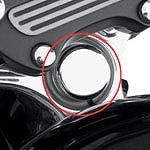 DRAG SPECIALTIES　ステアリングステムボルトカバー-01