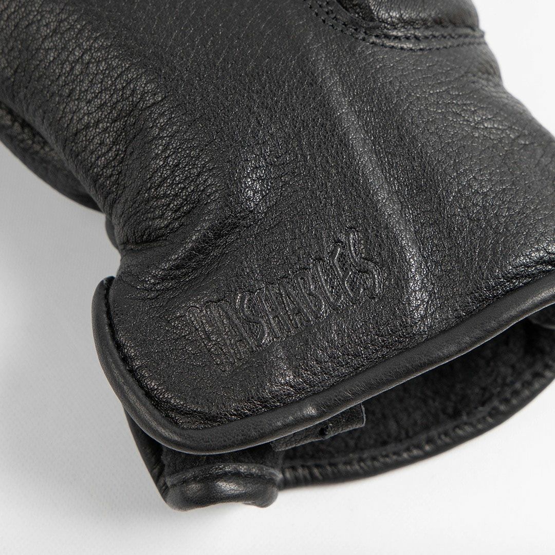 DEGNER デグナー 洗える ウインター レザーグローブ ブラック 4