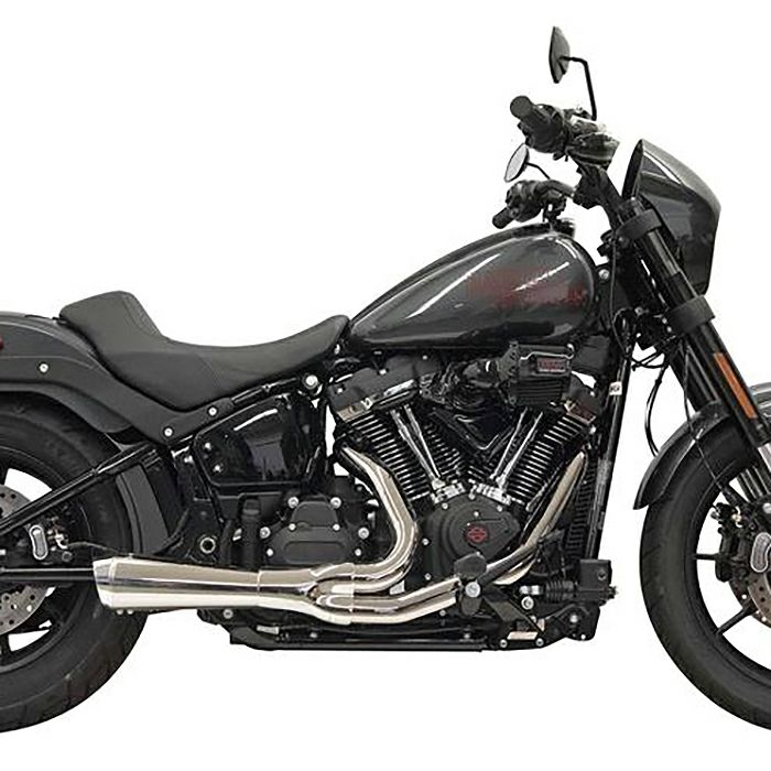 ショート・リッパー 2-1フルエキゾーストマフラー 触媒付 (クローム)