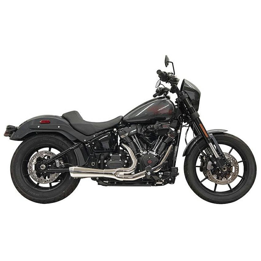 ショート・リッパー 2-1フルエキゾーストマフラー 触媒付 (クローム)1