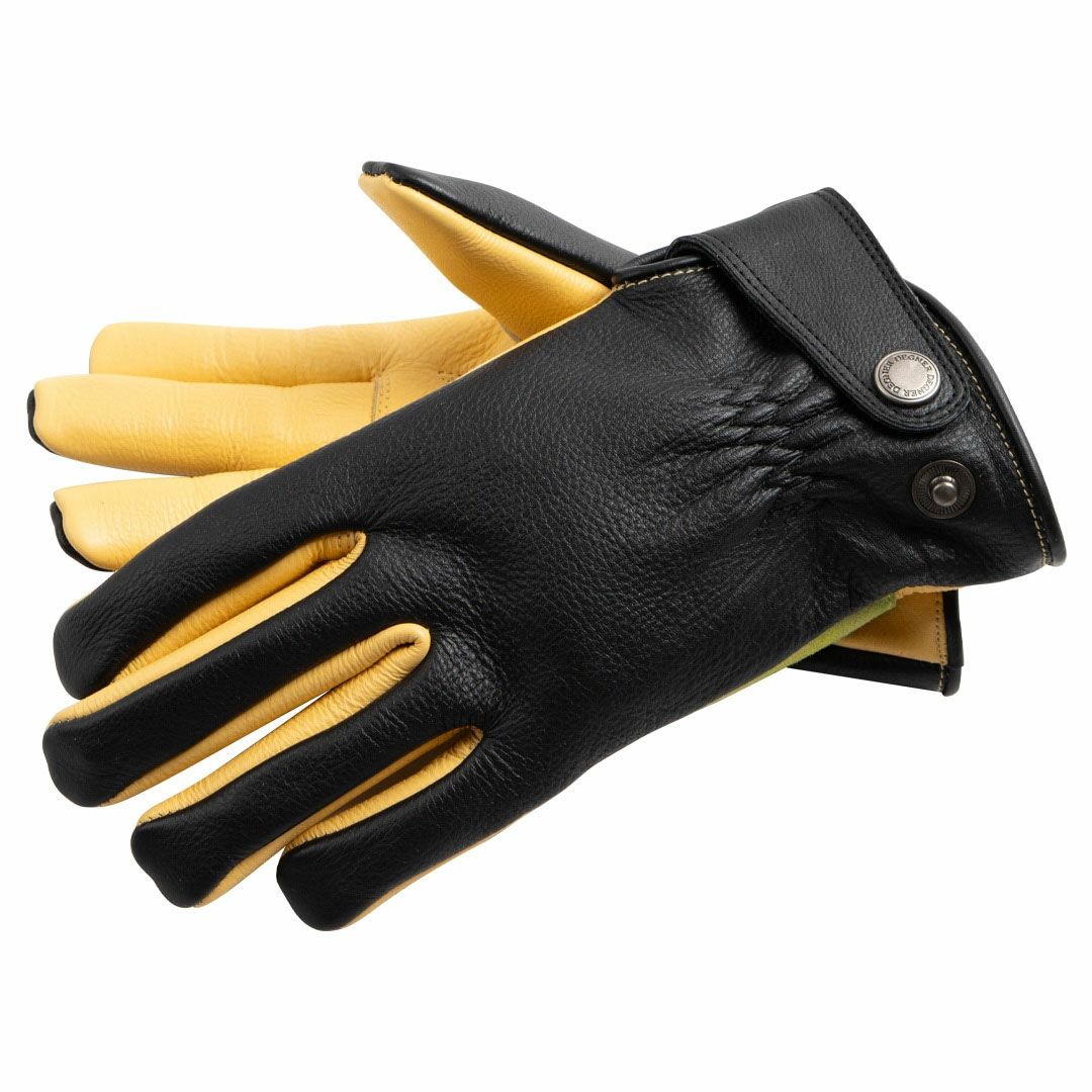 DEGNER デグナー マグネット レザーグローブ ブラック/タン