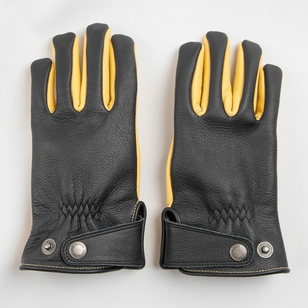 DEGNER デグナー マグネット レザーグローブ ブラック/タン 2