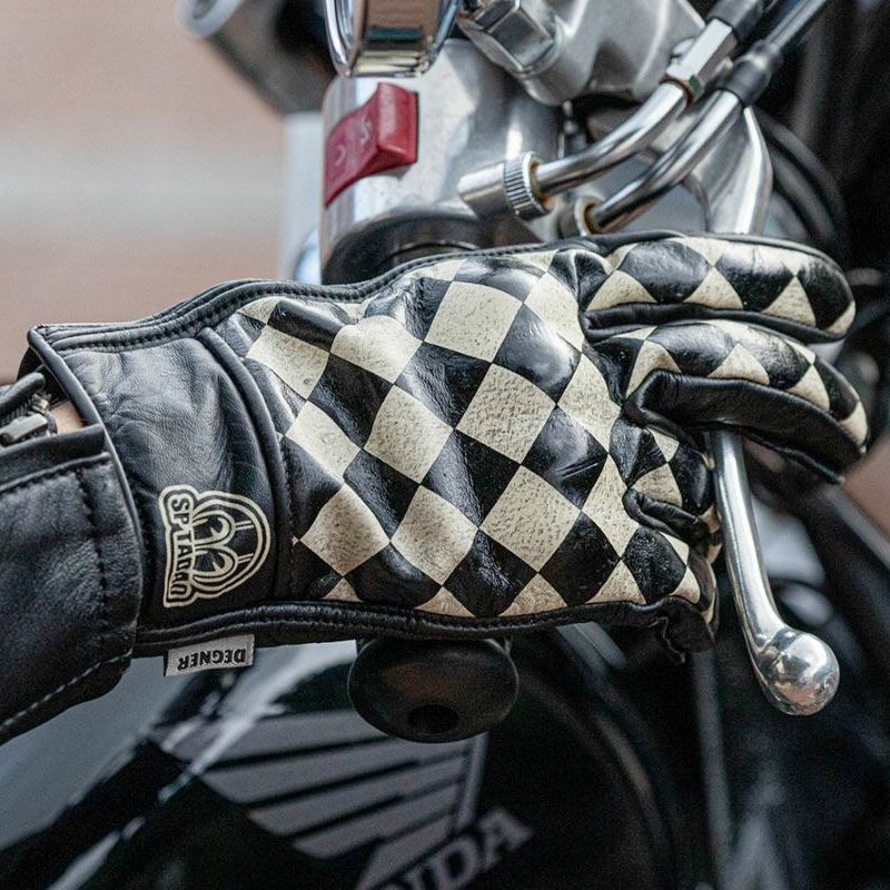 DEGNER デグナー SP忠男 レザー グローブ アイボリー