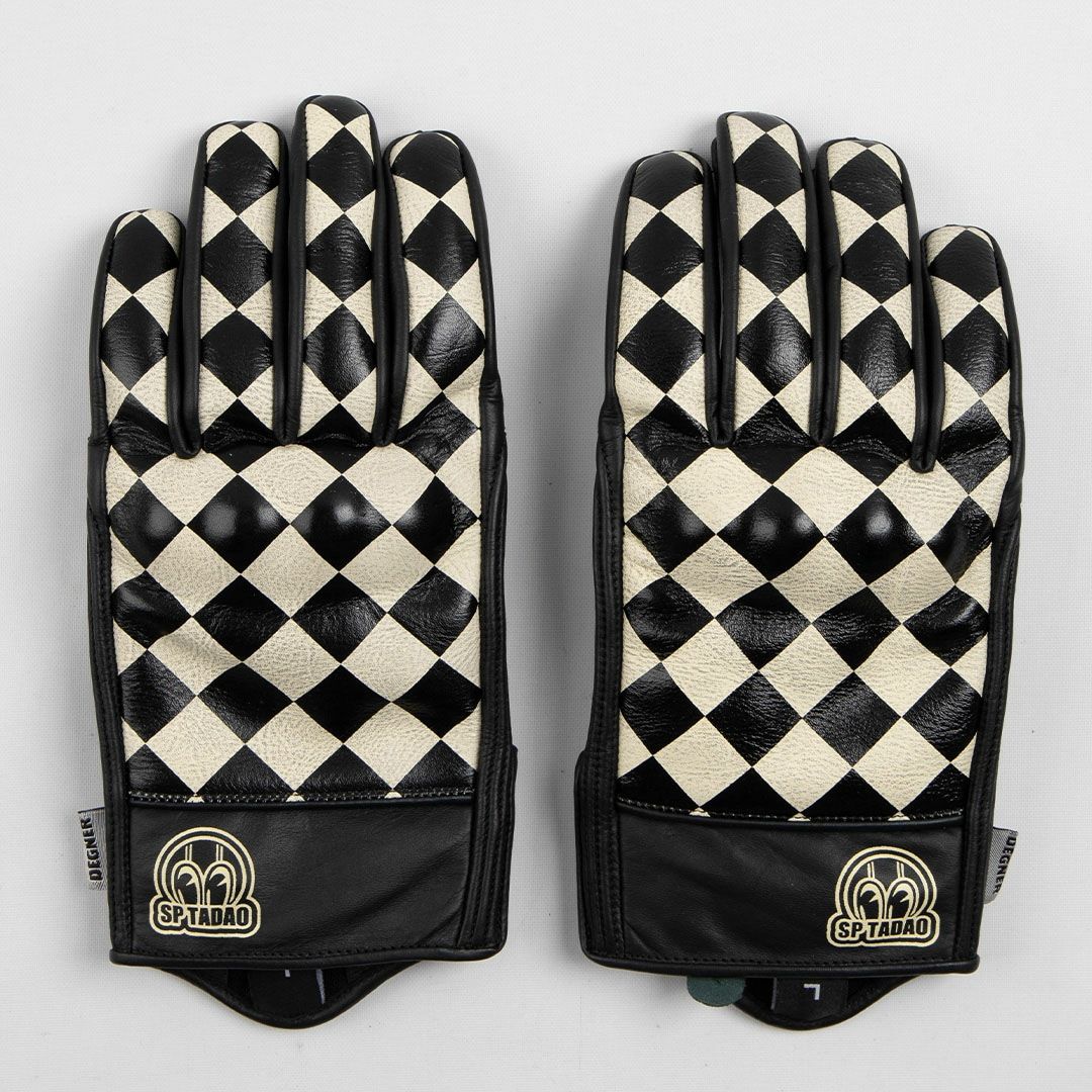 DEGNER デグナー SP忠男 レザー グローブ アイボリー 3