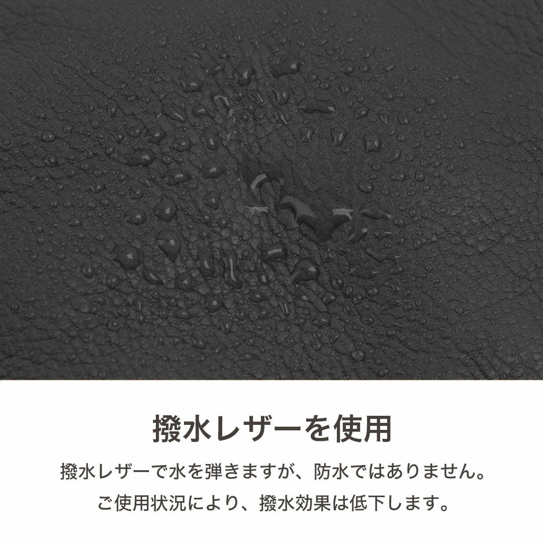 DEGNER デグナー 撥水 ゴートレザー グローブ ブラック 5