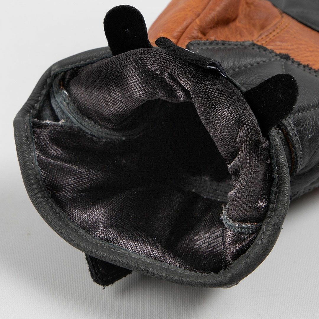 DEGNER デグナー プロテクター カウレザー グローブ ブラウン/グレー 7